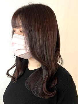 テトテ 三宮店(Tetote) 【tetote 米林サロンスタイル】カシスブラウン