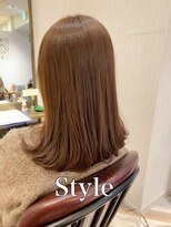 ミュゼドゥアートシエル(Musee du Art ciel)&nbsp;【髪質改善】スモーキートパーズベージュ