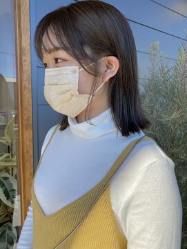 エムサロン 元総社(emusalon) 《Yachida》まろやかベージュ×イヤリングカラー