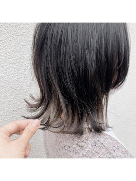 ファヴォリ(favori) 【favori 自由が丘】グレージュ×インナーカラー