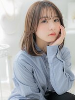 モッズヘア 上尾西口店(mod's hair) 大人かわいいインナーカラーシースルーバングa上尾20代30代40代