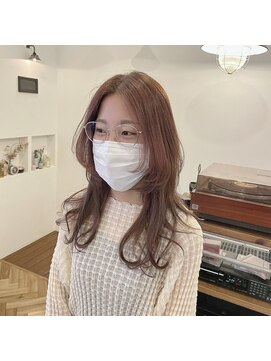 マウロア(MAULOA) “ウルフロング　ラベンダーピンク系カラー　”中西英美子