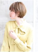 大人かわいい/前髪ありショートヘア/20代/30代/40代/表参道/射場