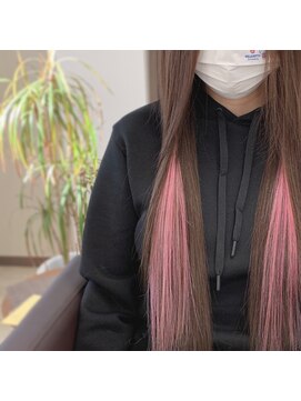 ウルティア(ulutia) ブラウン×ピンクベージュ