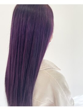 ミルバイアンフィニー(MIL by INFINI) 色落ち綺麗バイオレット