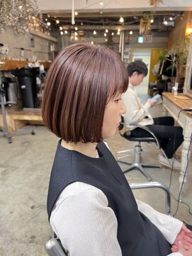 ウィークエンド(WEEKEND) 脱白髪染ブリーチ無しダブルカラーカットトリートメント15400円