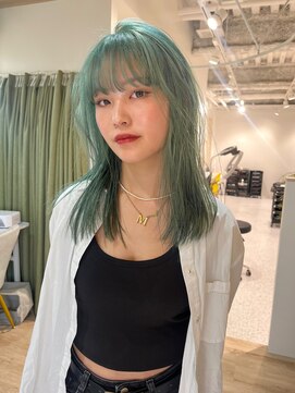 ゼストララ(ZEST Lara) moss green × 髪質改善トリートメント