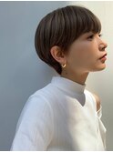 大人可愛いマッシュショート