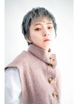 ベンジー 沖縄店(benji)&nbsp;ピクシーショート　シルバーアッシュ　代々木上原