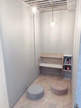 育児で忙しいお父様、お母様にも好きな時にお越しいただけるよう、キッズスペースを設けております☆