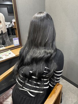 ボアップ(boappu) #ロングヘア#黒髪#ダークカラー#エクステ