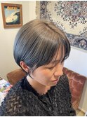 ショートカット/マッシュショート/シースルーバング