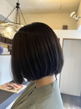 ヘアスペースブルーム エボリューション 庄内店(HAIR SPACE BLOOM evolution) 【庄内店/カット】丸みボブ/ぱっつんボブ/10代 20代