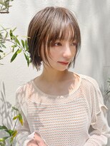 オブヘアー オモテサンドウ(Of HAIR OMOTESANDo) 顔まわりレイヤー／ボブレイヤー／ボブウルフ