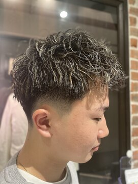 ヒロ銀座 バーバーショップ 札幌本店(HIRO GINZA BARBER SHOP) メッシュ！！