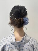 梅田浴衣レンタル　ヘアセット　推し活　花火大会