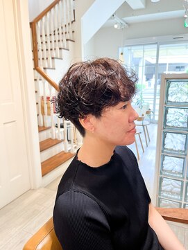 ラッシュ ポエ(rush po'e) 秋パーマ　レディースショート