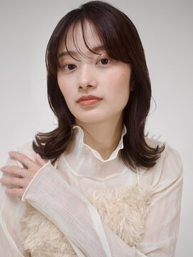トリコ ショップアンドヘアサロン(tricot shop hair salon) くびれふんわりミディアムヘア／簡単スタイリング