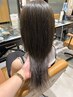 【中井指名限定☆】顔周り前髪カット+透明感カラー+艶トリートメント　￥7,700