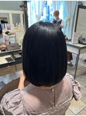 内巻きボブ