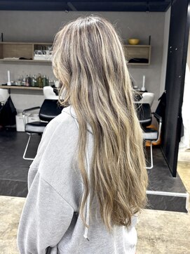 エガオ 藤沢店(EGAO) 【ビーチに似合う海外風バレイヤージュ】