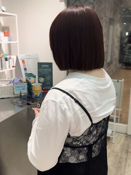 ビーハイブ 仙台駅前店(Behive) red brown × bob