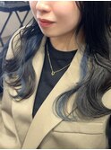 透明感グレージュ.インナーカラー branch×白浜さくら