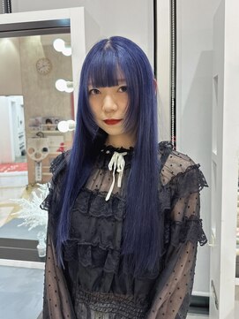 リー 梅田(Lee) miyuu/ブルーシルバー/透明感カラー