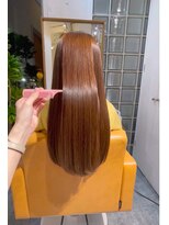 グロウミドル(GROW middle)&nbsp;ブリーチなし明るめ ツヤロング髪質改善トリートメント 天野利香