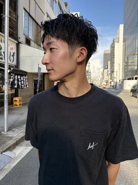 ヌープヘアーアイス(NUUP.hair ici) men's/刈り上げスパイキーメンズツーブロックショート刈上げ