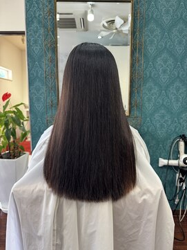 美髪 ヘアサロン(美髪 Hair salon) カットモデルでのワンレンカット！