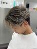 【田中限定】カット+ホワイトバレイヤージュ￥20500(大阪/メンズパーマ)