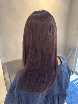 アース 春日部店(HAIR&MAKE EARTH) ツヤカラー+ミディアムレイヤー