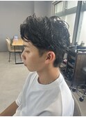 スパイキーパーマスパイキーショートスパイラルパーマ【大和】