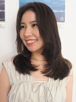 ビュートリアム 鎌倉小町(BEAUTRIUM)&nbsp;ミディアムレイヤー/チョコレートブラウン/BEAUTRIUMカギワダ