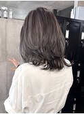 極細ハイライト/グレージュ