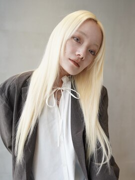 ニコ トウキョウ 渋谷(nico TOKYO) ダブルカラーホワイトブロンドハイトーン韓国レイヤー