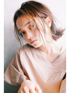 レターバイノベル(letter by novel) letter ~ミルクベージュ&束感ボブ