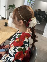 ★ヘアーセットもおまかせ下さい★ 髪質改善/イメチェン/ホワイトブロンド/ワイドバング