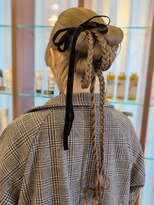 ブランシェ JR勝川駅南口店(BRANCHE)&nbsp;お呼ばれヘア ＊ カチモリリボン × ループヘア