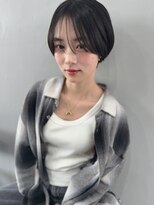 フッズ(HOODS)&nbsp;ショートボブ　シースルーバング