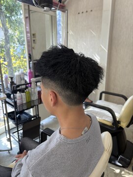 カミング パーマ+カット