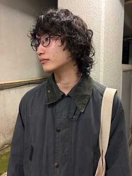 アース 高円寺店(HAIR & MAKE EARTH) レイヤーウルフパーマ｛@02st96 }