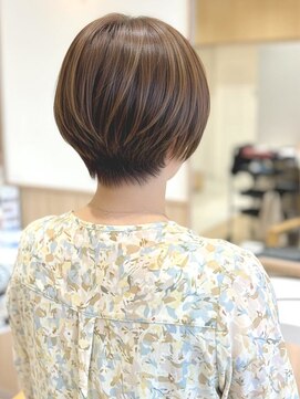 アビエブラン 若江岩田(abije blanc) 大人美人ショートボブ【若江岩田駅】