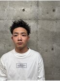 メンズパーマフェードバーバーツイスト理容室カット