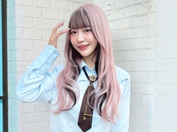 エクステ専門店 あるじゃんすー 水戸店の写真/【学割U24】学生さんも通いやすい価格でトレンド～個性派まで幅広いStyleに対応★シールエクステ/Wカラー◎
