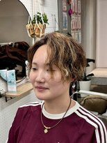 アールグランデ 静岡店(R GRANDE)&nbsp;ハンサムショートハイライトパーマ