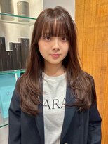 ラパンセ ブルー(LA PENSEE BLEU)&nbsp;ロングレイヤー　ナチュラルブラウン