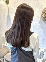 ディーヴァヘアーエズ(DIVA hair Eze)&nbsp;小顔◎20代30代◎こっくりブラウン顔周りカット