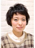 ゆるふわショートボブ